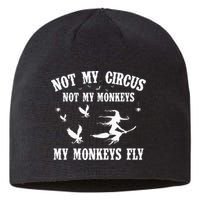 Not My Circus Not My Monkeys My Monkeys Fly Halloween Sustainable Beanie