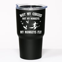 Not My Circus Not My Monkeys My Monkeys Fly Halloween Tumbler