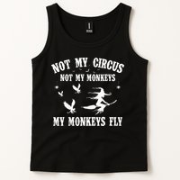 Not My Circus Not My Monkeys My Monkeys Fly Halloween Tank Top