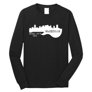 Nashville, Music City USA Long Sleeve Shirt