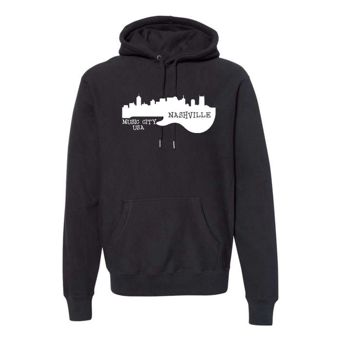 Nashville, Music City USA Premium Hoodie