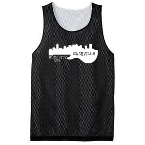 Nashville, Music City USA Mesh Reversible Basketball Jersey Tank