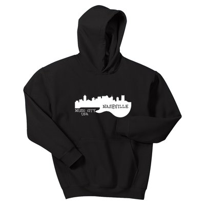 Nashville, Music City USA Kids Hoodie