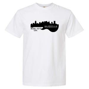 Nashville, Music City USA Garment-Dyed Heavyweight T-Shirt