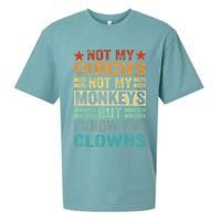 Not My Circus Not My Monkeys But I Know The Clowns Sueded Cloud Jersey T-Shirt