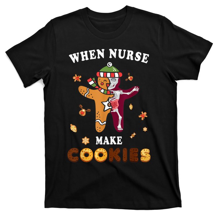 Nurse Make Cookies Xmas Gingerbread Ugly Christmas T-Shirt