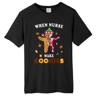 Nurse Make Cookies Xmas Gingerbread Ugly Christmas Tall Fusion ChromaSoft Performance T-Shirt