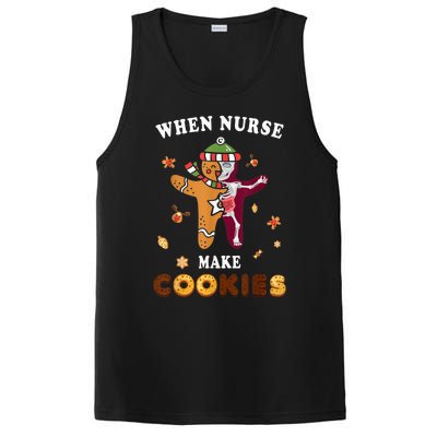 Nurse Make Cookies Xmas Gingerbread Ugly Christmas PosiCharge Competitor Tank