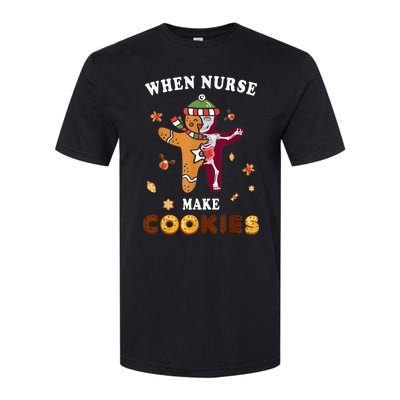 Nurse Make Cookies Xmas Gingerbread Ugly Christmas Softstyle CVC T-Shirt