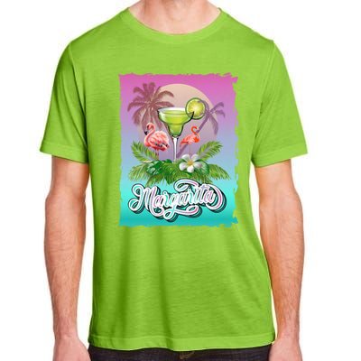 National Margarita Day Funny Retro Vintage Ideas Meaningful Gift Adult ChromaSoft Performance T-Shirt