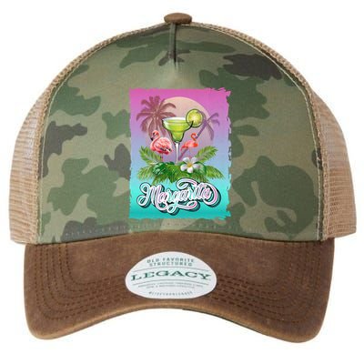 National Margarita Day Funny Retro Vintage Ideas Meaningful Gift Legacy Tie Dye Trucker Hat