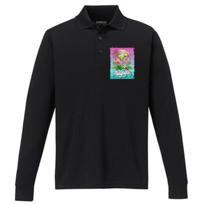 National Margarita Day Funny Retro Vintage Ideas Meaningful Gift Performance Long Sleeve Polo