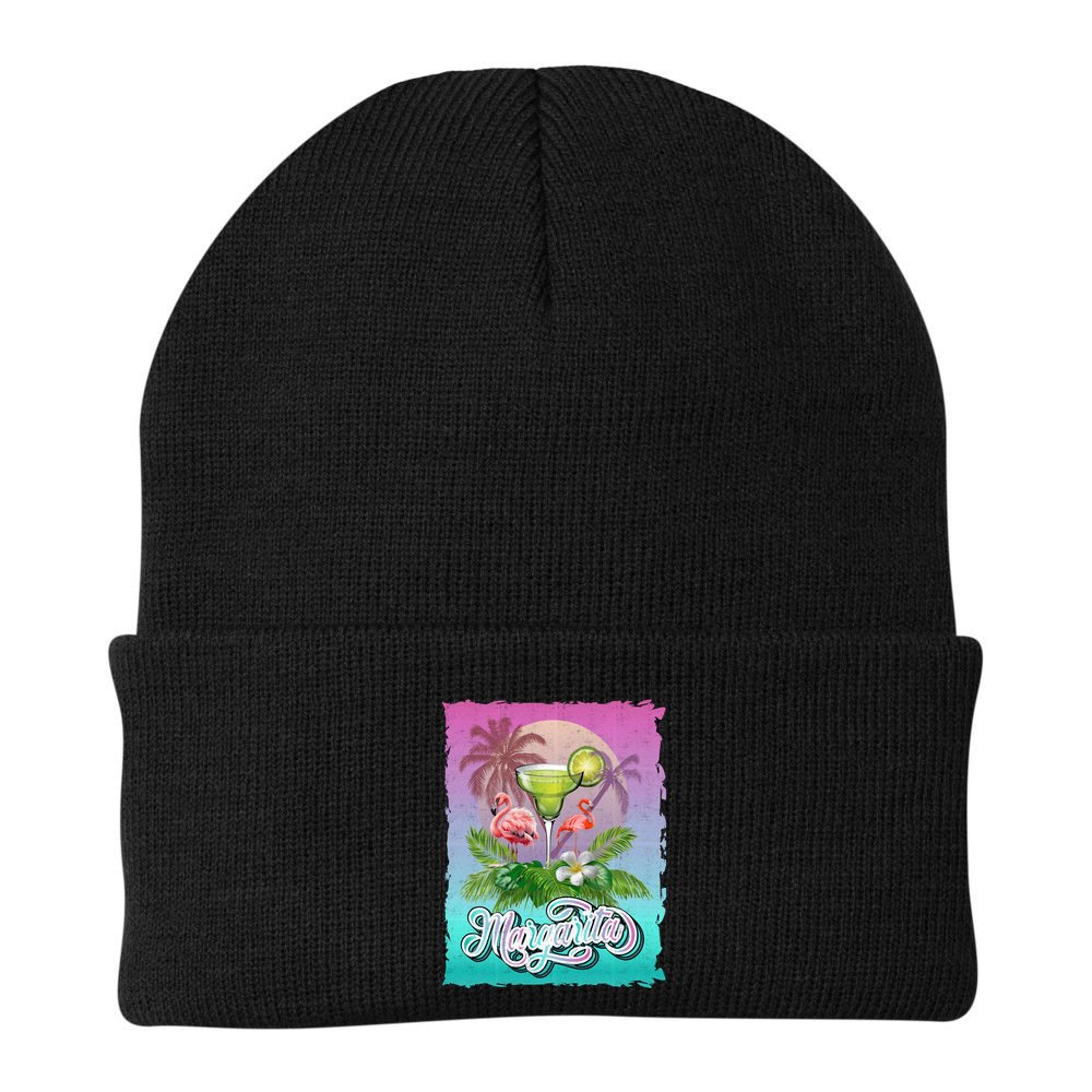 National Margarita Day Funny Retro Vintage Ideas Meaningful Gift Beanie