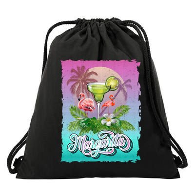 National Margarita Day Funny Retro Vintage Ideas Meaningful Gift Drawstring Bag