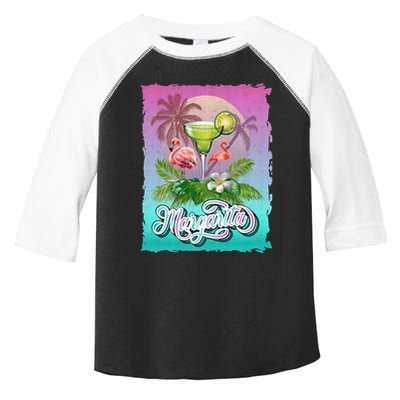 National Margarita Day Funny Retro Vintage Ideas Meaningful Gift Toddler Fine Jersey T-Shirt