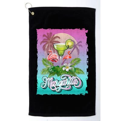 National Margarita Day Funny Retro Vintage Ideas Meaningful Gift Golf Towel