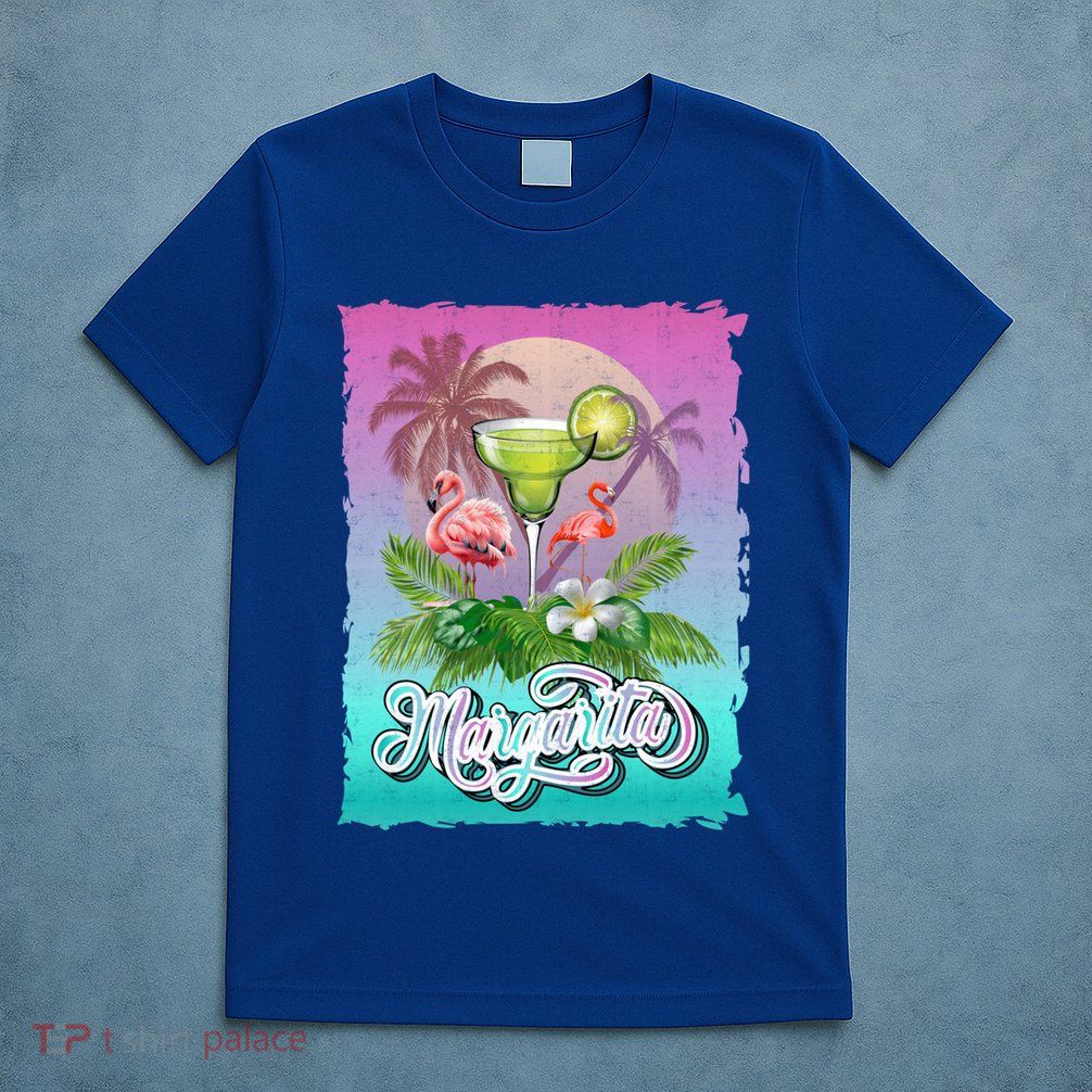 National Margarita Day Funny Retro Vintage Ideas Meaningful Gift T-Shirt