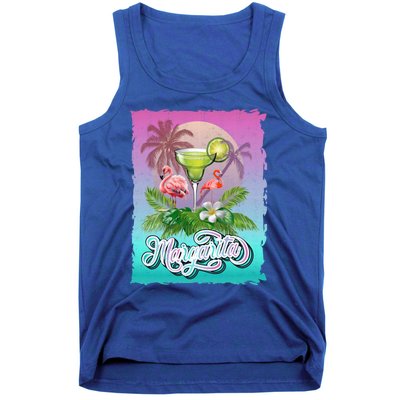 National Margarita Day Funny Retro Vintage Ideas Meaningful Gift Tank Top