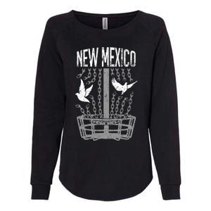 New Mexico Disc Golf Player Breaking Chains Birdie Gift Womens California Wash Sweatshirt