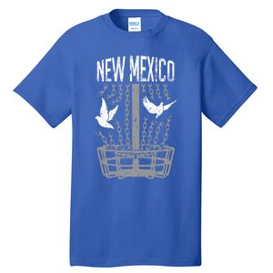 New Mexico Disc Golf Player Breaking Chains Birdie Gift Tall T-Shirt