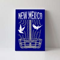 New Mexico Disc Golf Player Breaking Chains Birdie Gift Canvas