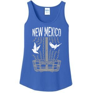 New Mexico Disc Golf Player Breaking Chains Birdie Gift Ladies Essential Tank