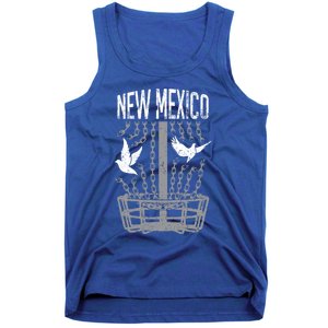 New Mexico Disc Golf Player Breaking Chains Birdie Gift Tank Top