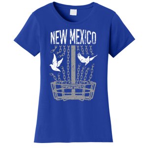 New Mexico Disc Golf Player Breaking Chains Birdie Gift Women's T-Shirt