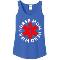 Nursing Mothers Day Christmas Gift Wife Nurse Mom Hero Rn Gift Ladies Essential Tank