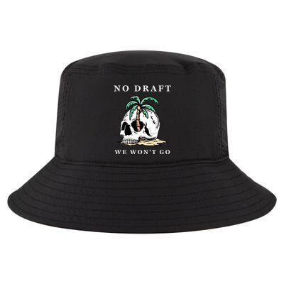 No Military Draft | Anti War Peace Cool Comfort Performance Bucket Hat