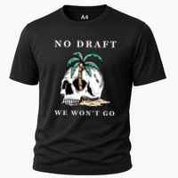 No Military Draft | Anti War Peace Cooling Performance Crew T-Shirt
