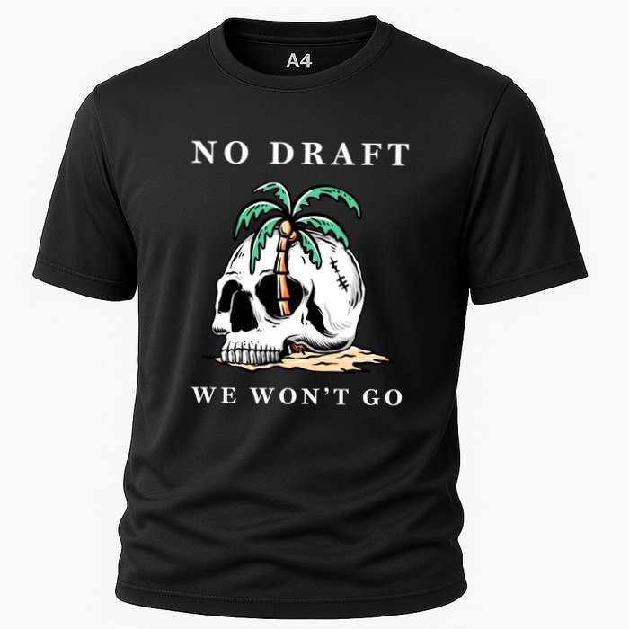 No Military Draft | Anti War Peace Cooling Performance Crew T-Shirt