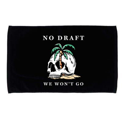 No Military Draft | Anti War Peace Microfiber Hand Towel