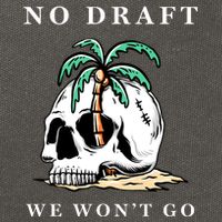 No Military Draft | Anti War Peace Cotton Canvas Backpack