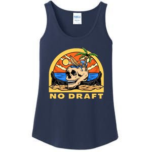 No Military Draft | Anti War Peace Ladies Essential Tank