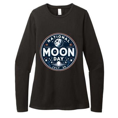 National Moon Day Great Gift Womens CVC Long Sleeve Shirt