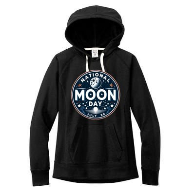 National Moon Day Great Gift Women's Fleece Hoodie