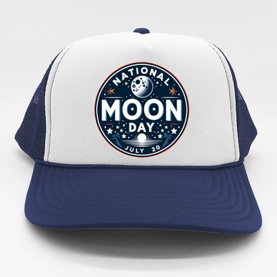 National Moon Day Great Gift Trucker Hat