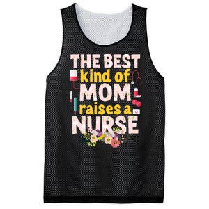 Nurses Mother's Day The Best Kind Of Mom Raises A Nurse Mesh Reversible Basketball Jersey Tank