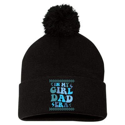 N My Daddy Girl Era And In My Dad Era Pom Pom 12in Knit Beanie