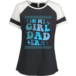 N My Daddy Girl Era And In My Dad Era Enza Ladies Jersey Colorblock Tee