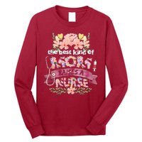 Nurses Mother's Day The Best Kind Of Mom Raises A Nurse Long Sleeve Shirt