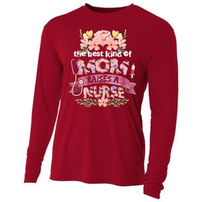 Nurses Mother's Day The Best Kind Of Mom Raises A Nurse Cooling Performance Long Sleeve Crew