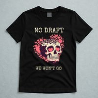 No Military Draft | Anti War Peace T-Shirt