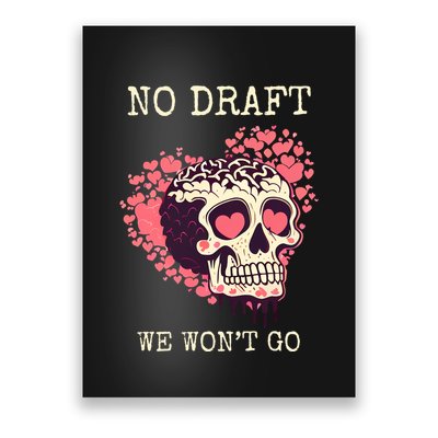 No Military Draft | Anti War Peace Poster