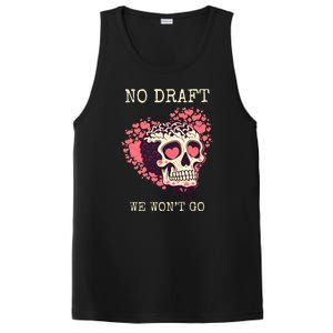 No Military Draft | Anti War Peace PosiCharge Competitor Tank