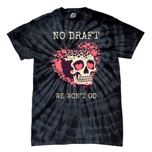 No Military Draft | Anti War Peace Tie-Dye T-Shirt