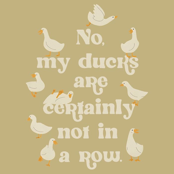 No My Ducks Are Certainly Not In A Row Lose Control Mousepad
