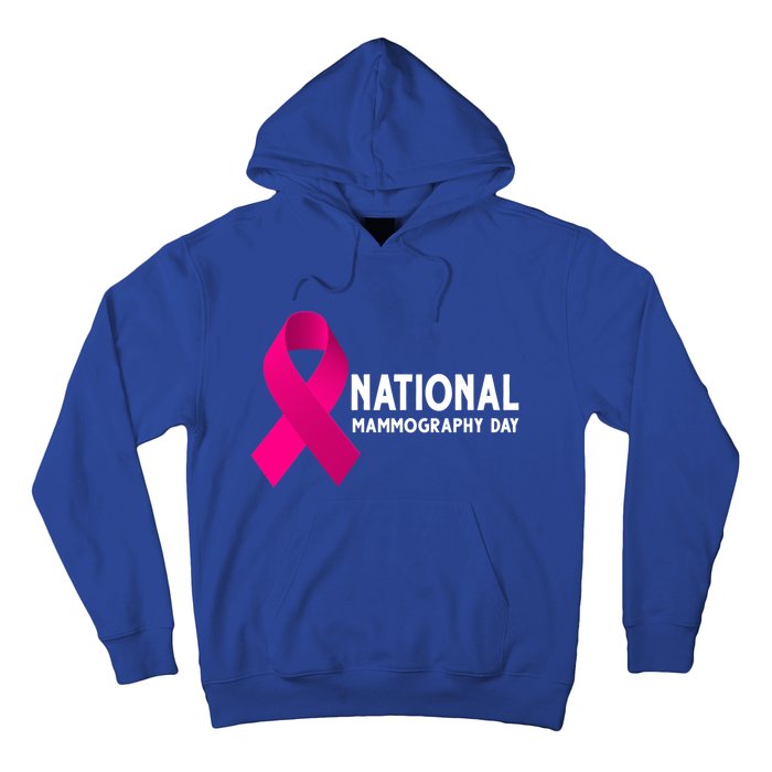 National Mammography Day Cool Gift Hoodie