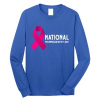 National Mammography Day Cool Gift Long Sleeve Shirt